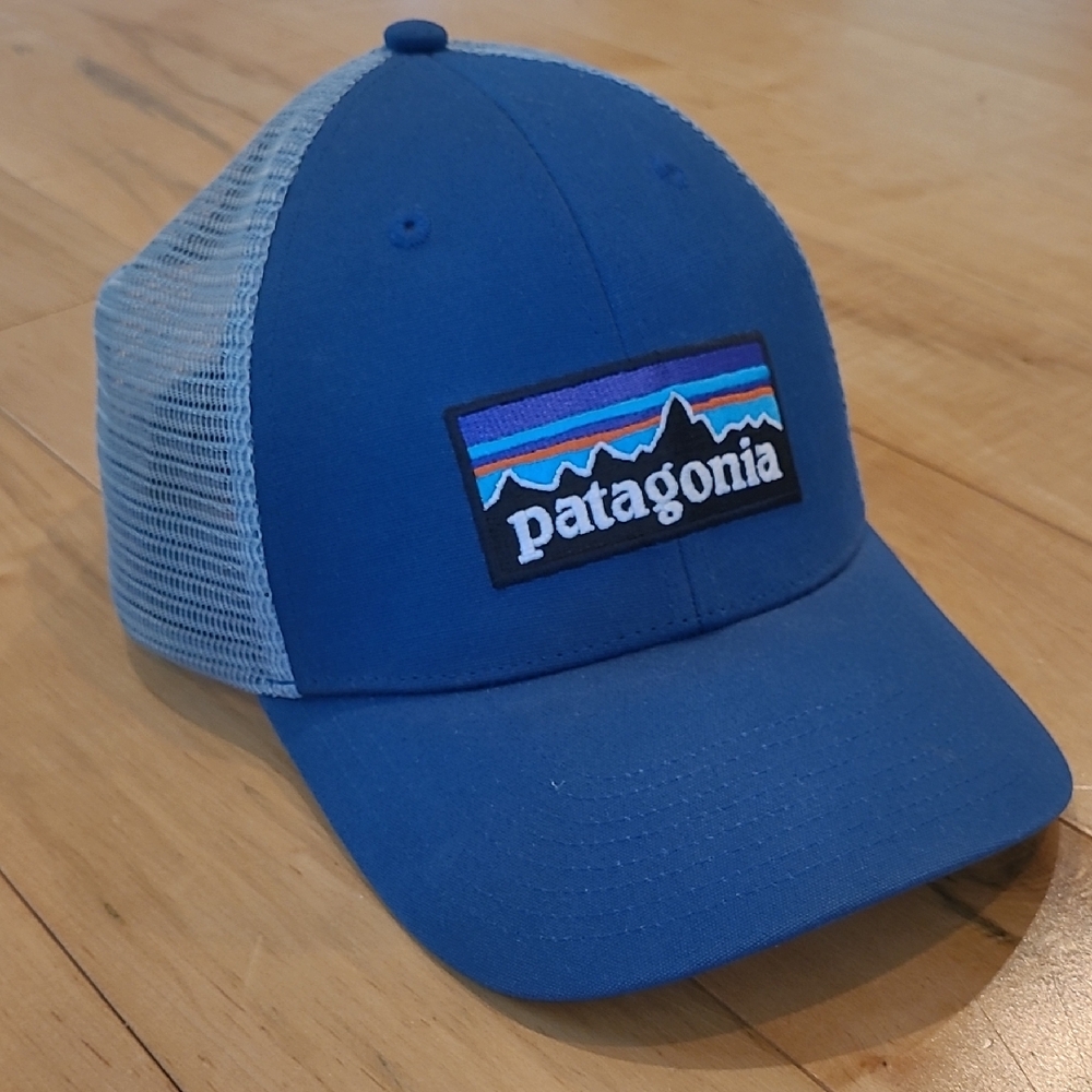Patagonia Blue Trucker Hat